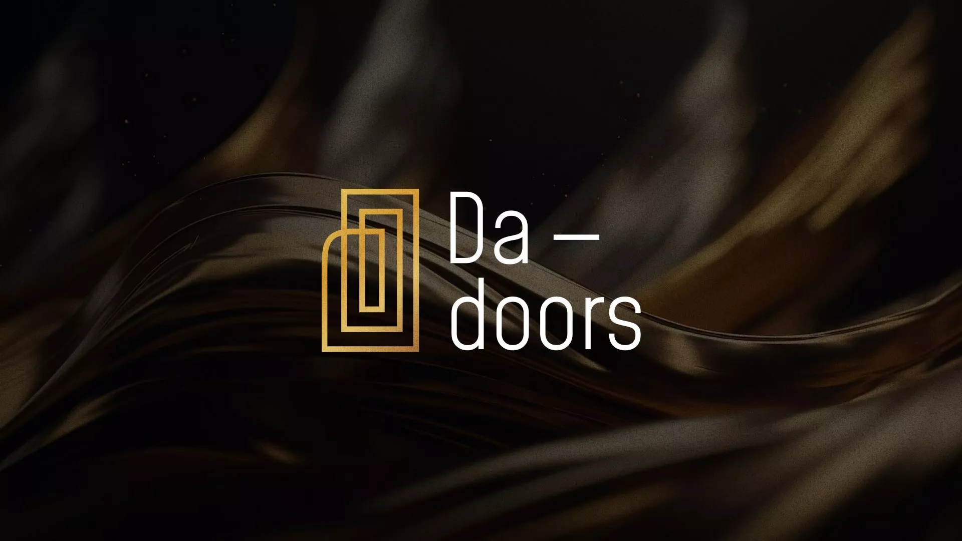 Разработка логотипа для компании «DA-DOORS» в Нязепетровске